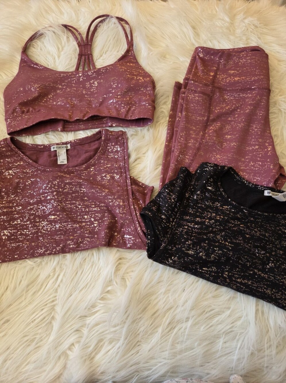 All That Glitters 💖 4 Piece Gym/Yoga Bundle